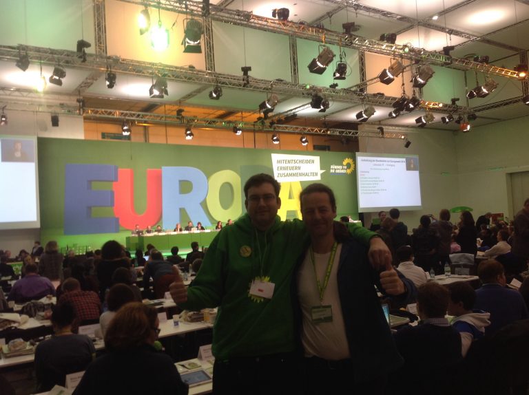 Saerbecks Grüne auf der BDK 2014